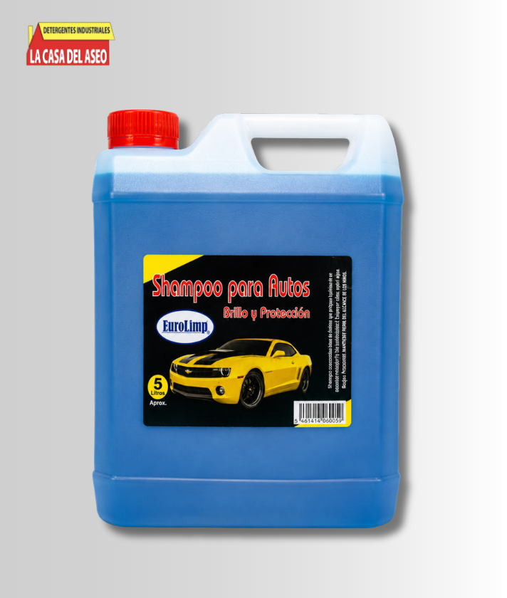 Shampoo para autos, 5lts.