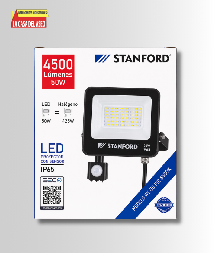 Proyector Led con sensor- Stanford, 50 W.