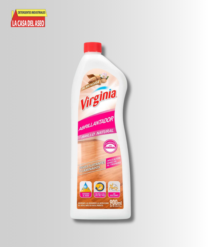 Abrillantador Piso Flotante Lavanda 900ml Virginia