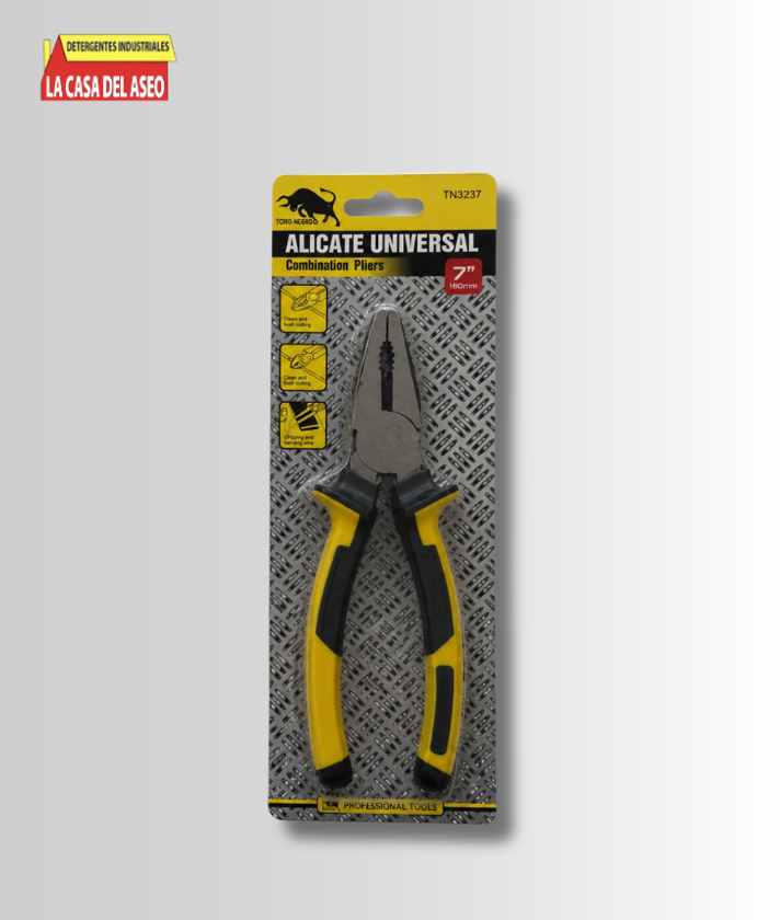ALICATE UNIVERSAL INDUSTRIAL 180MM/7" INGCO SS HCP28188