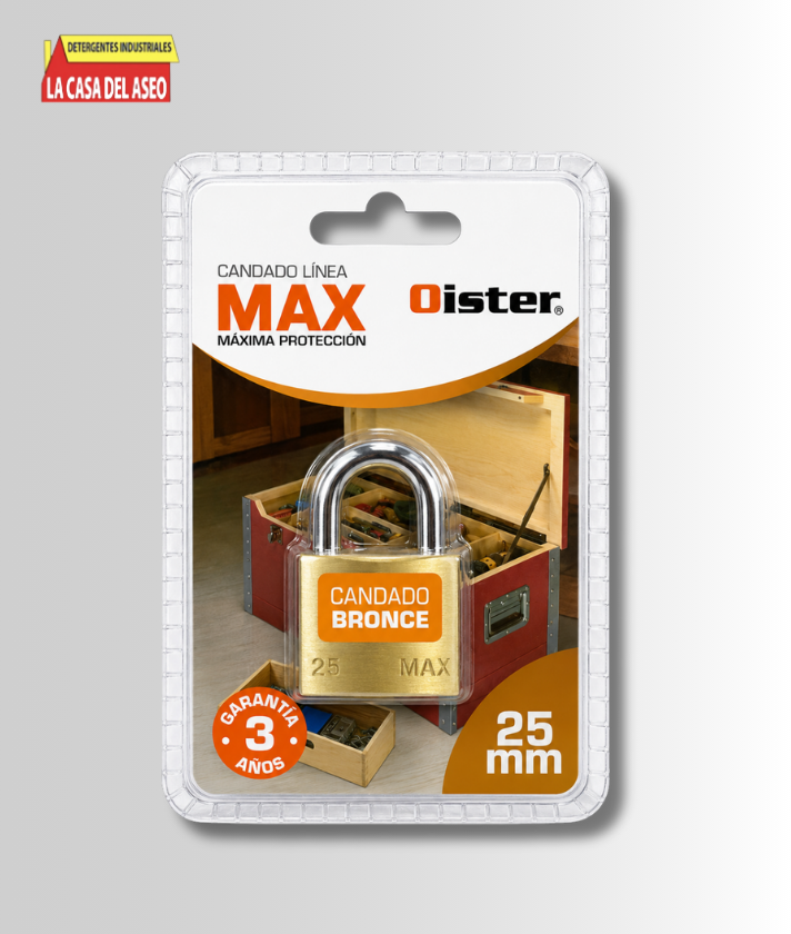 Candado Oister Max 25mm